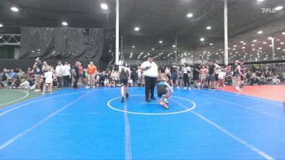 110 lbs Round 1 - Colin LaForge, Mat Assassins Black vs John Rodak, Team Barracuda
