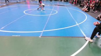 46 lbs Cons. Round 2 - Aliyah Chinchilla, Spring Klein Wrestling Club vs Riley Walsmith, Randall Youth Wrestling Club