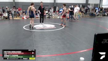 126 lbs Cons. Round 2 - Peyton Hernandez, CNWC Concede Nothing Wrestling Club vs Emmett Cooper, Newberg High School Wrestling