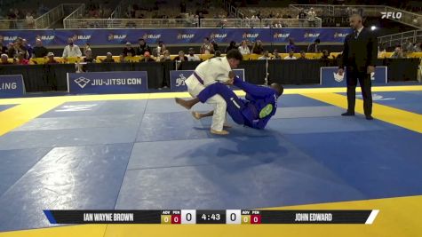 JOHN EDWARD vs IAN WAYNE BROWN 2026 Pan Jiu Jitsu IBJJF Championship
