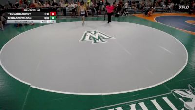 120-133 lbs Quarterfinal - Logan Makiney, Washington vs D`shaeon Wilson, Wrightway