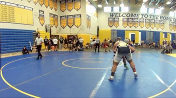 215 lbs Semifinal - Aidyn Wolfe, Unattached vs Hernan Ortiz, St. Lucie Sheriff PAL