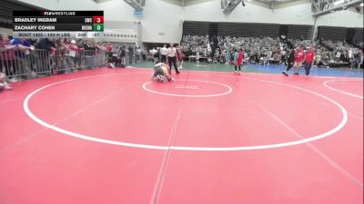 140-H lbs Consi Of 64 #2 - Kerry Ellis, 5 Points Wrestling Club vs Zavier LaPlace, Estebuilt WC