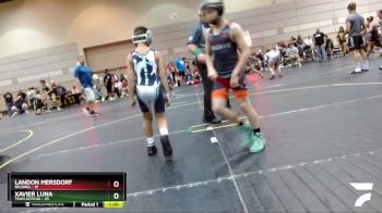 82 lbs Finals (8 Team) - Landon Mersdorf, Belding vs Xavier Luna, Team Gotcha