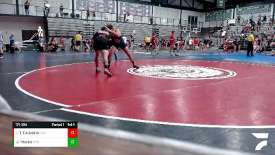 171-184 lbs Cons. Semi - Tad Cravens, PSF Wrestling Academy vs Jenner Hecox, Rockford