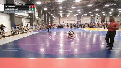 182 lbs Consi Of 8 #1 - Tyler Neiva, CT vs Joshua Jorgge, NY