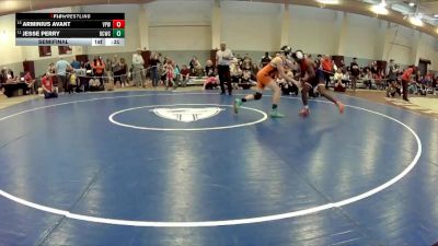 140 lbs Semifinal - Jesse Perry, Bath County Wrestling Club vs Arminius Avant, Virginia Patriots Wrestling