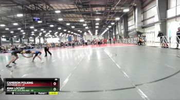 100 lbs Rd# 1 9:00am Friday - Kiah Locust, Oklahoma Outlaws Red vs Cameron Polking, Westshore D.S