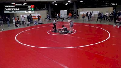 101 lbs Cons. Round 5 - Cam Whitehead, Unattached vs Nate Lower, Rockridge