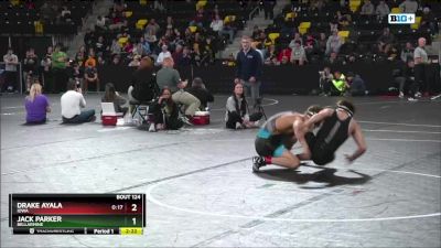 125 lbs Quarterfinal - Jack Parker, Bellarmine vs Drake Ayala, Iowa