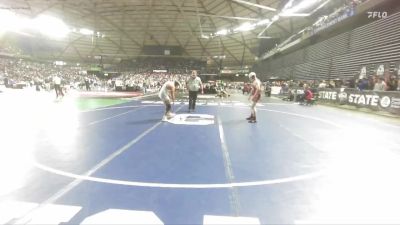 Boys 1A 138 lbs Quarterfinal - Eliuth Serra, Connell vs Bryce Davis, Colville