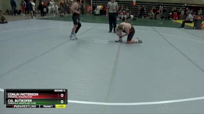 Round 2 - Conlin Patterson, Immortal Athletics WC vs Cal Butikofer, Yorkville Wrestling Club