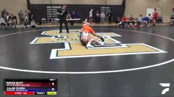 145 lbs Quarterfinal - Royce Butt, Big Game Wrestling Club vs Caleb Olson, Immortal Athletics WC