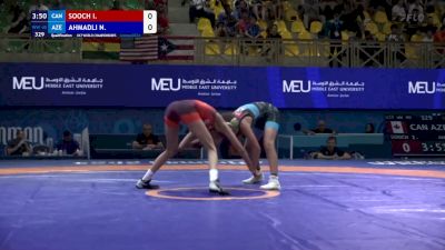 40 kg Qualif. - Iraabir Sooch, Canada vs Nazrin Ahmadli, Azerbaijan