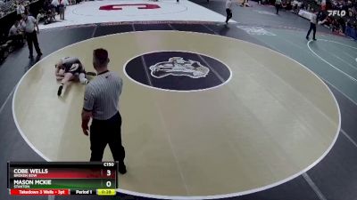 Cons. Round 1 - Cobe Wells, Broken Bow vs Mason McKie, Stanton