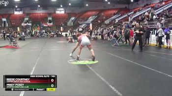 140 lbs Cons. Round 3 - Mikey Posey, Spartan Wrestling Club vs Reese Courtney, Center Grove High School