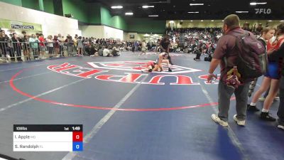 106 lbs Consi Of 8 #1 - Isabelle Apple, MO vs Skyler Randolph, FL