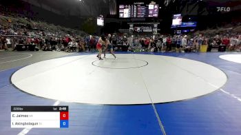 220 lbs Rnd Of 64 - Erick Jaimes, Washington vs Iyanu Akingbolagun, Texas