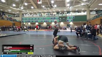 220 lbs Cons. Round 2 - Robert Grohman, Saint Augustine vs Marcus Hernandez, Del Norte