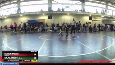 63 lbs Cons. Round 2 - Paxton Taylor, Indiana vs Lucas Arbuckle, Silver Creek Wrestling Club