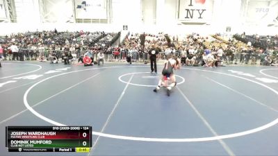 124 lbs Cons. Round 2 - Joseph Wardhaugh, Fulton Wrestling Club vs Dominik Mumford, Club Not Listed