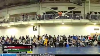 195 lbs Quarterfinal - Dallas Godby, WDWC vs Matthew DeGrado, Indiana
