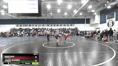 132 lbs Semifinal - Maxx Diaz, Etiwanda vs Joseph Ramirez, El Modena