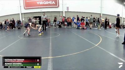 70 lbs Cons. Round 4 - Rowan Navarro, Great Neck Wrestling Club vs Nathan Patterson, Virginia Patriots Wrestling