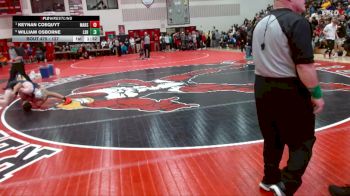 127 lbs Semifinal - Keynan Coequyt, Marshall vs William Osborne, LeSueur-Henderson