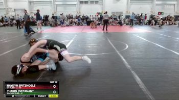 126 lbs Round 4 (10 Team) - Tharin Svetanant, Machine Shed vs Haydyn Spitznogle, GT Alien - 2