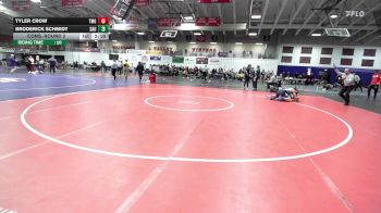 174 lbs Cons. Round 2 - Tyler Crow, Truett-McConnell (Ga.) vs Broderick Schmidt, St. Ambrose University