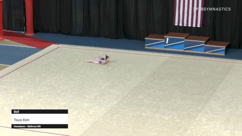 Taya Kim - Ball - 2021 Rhythmic Elite Qualifier