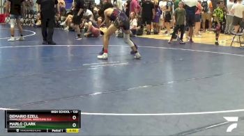 120 lbs 3rd Place Match - Marlo Clark, Independent vs Demario Ezell, Franklin Central Wrestling Clu