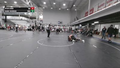 157 lbs Quarterfinals (8 Team) - Gabe Taveras, Savage WA Boogiemen vs Kyle Lugo, Este Built Underground
