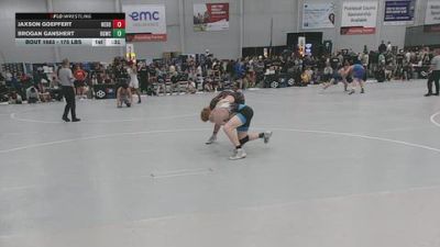175 lbs 7th Place Match - Jaxson Goepfert, Nebraska Boyz vs Brogan Ganshert, Big Game Wrestling Club