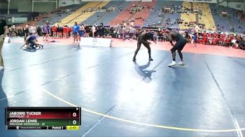 197 lbs Finals (2 Team) - Jaborri Tucker, Marymount vs Jordan Lewis, Wisconsin-Whitewater