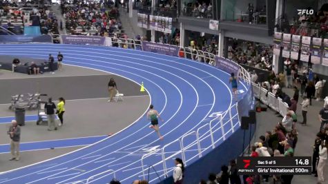 High School Girls' 500m Invitational, Finals 5