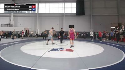 215 lbs Champ. Rd Of 32 - Tyler Meeuwsen, Michigan Premier vs Jacob Tyderek, Tiger Wrestling Club