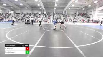 160 lbs Consi Of 64 #2 - Liam Bostrom, NJ vs Deyton Johnson, WY