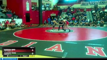 132 lbs 2nd Wrestleback (8 Team) - Hudson Bird, Pike County vs Hudson Moss, Ringgold