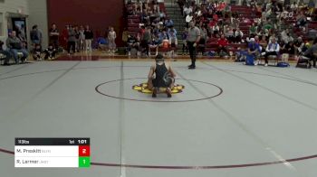 113 lbs Quarterfinal - Maddox Preskitt, Bishop Lynch vs Roman Lermer, Jesuit High School - Tampa