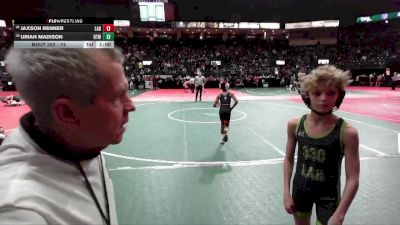 74 lbs Cons. Round 2 - Jaxson Renner, LABA vs Uriah Madison, BTWA