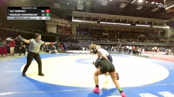 130 lbs Cons. Semi - Lily Dempsey, River City vs Madeline Vandermolen, Lincoln (Lincoln)