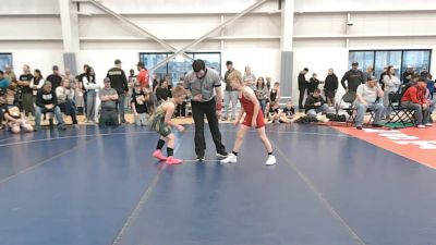 84 lbs Cons. Quarters - Deegan Schofield, Evanston Elite Wrestling Club vs Cole Robinson, Iron County Wrestling Academy