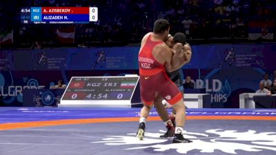 87 kg 1/8 Final - A. Azisbekov, Kyrgyzstan vs Naser Ghasem Alizadeh, Iran