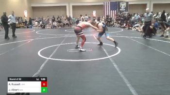 130 lbs Round Of 32 - Aj Russell, Lions WC vs Joseph Albert, Awa