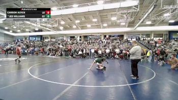 98 lbs Quarterfinal - Carson Altice, Layton vs Jed Williams, Olympus