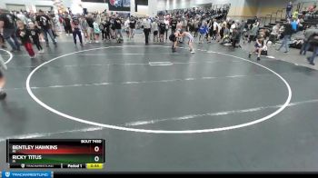 108 lbs Cons. Round 4 - Bentley Hawkins, MI vs Ricky Titus, IA