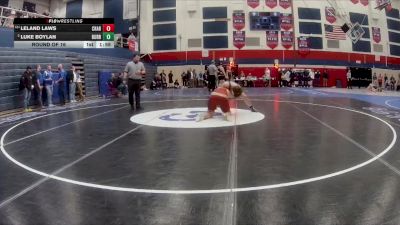 215 lbs Round Of 16 - Leland Laws, Chartiers-Houston vs Luke Boylan, Burrell