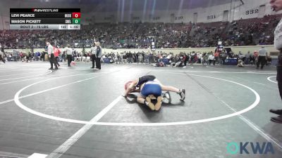 75 lbs Round Of 32 - Levi Pearce, Husky WC vs Mason Pickett, Shelton Wrestling Academy